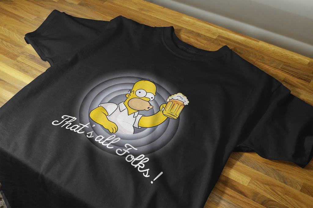 The Simpsons Inspired Custom T-Shirt