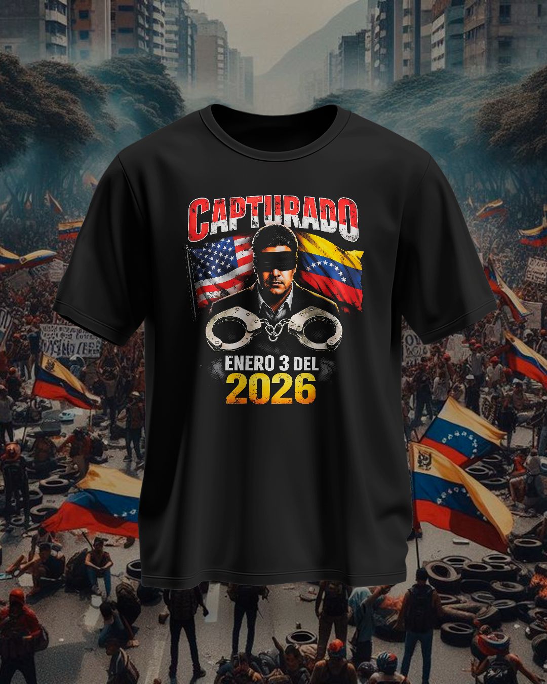 Venezuela Libre Graphic T-Shirt – Choose Your Design