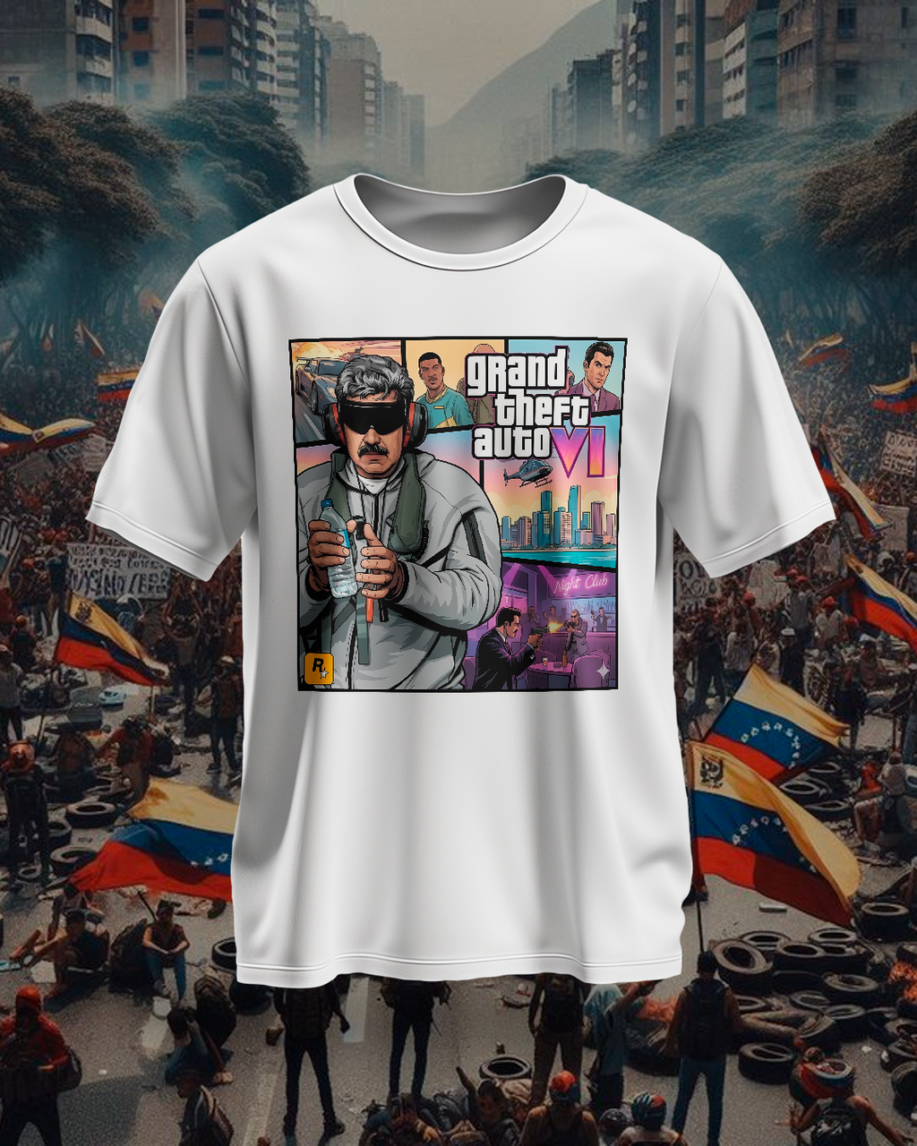 Venezuela Libre Graphic T-Shirt – Choose Your Design