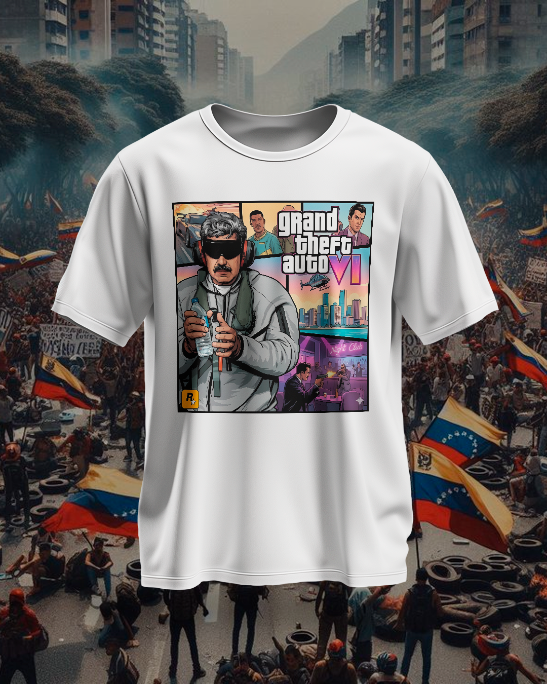 Venezuela Libre Graphic T-Shirt – Choose Your Design