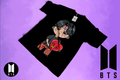k-pop fan graphic t-shirts -trendy short sleeve tee