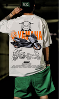 Sport Motorcycle Inspired Graphic T-Shirt – White Tee