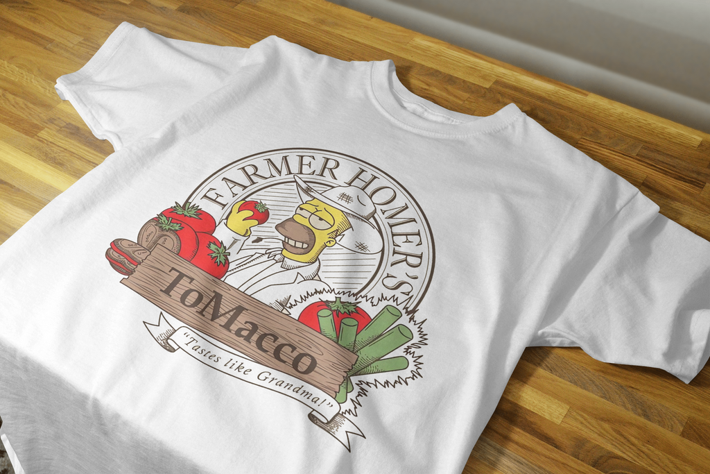 The Simpsons Inspired Custom T-Shirt