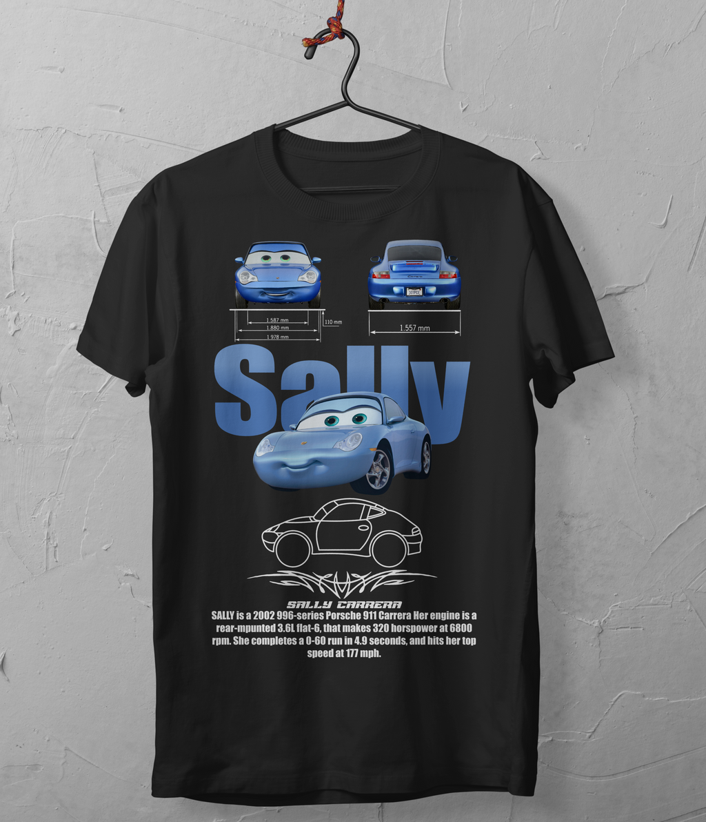 Animated Race Car Inspired Graphic T-Shirt – Choose Your Design