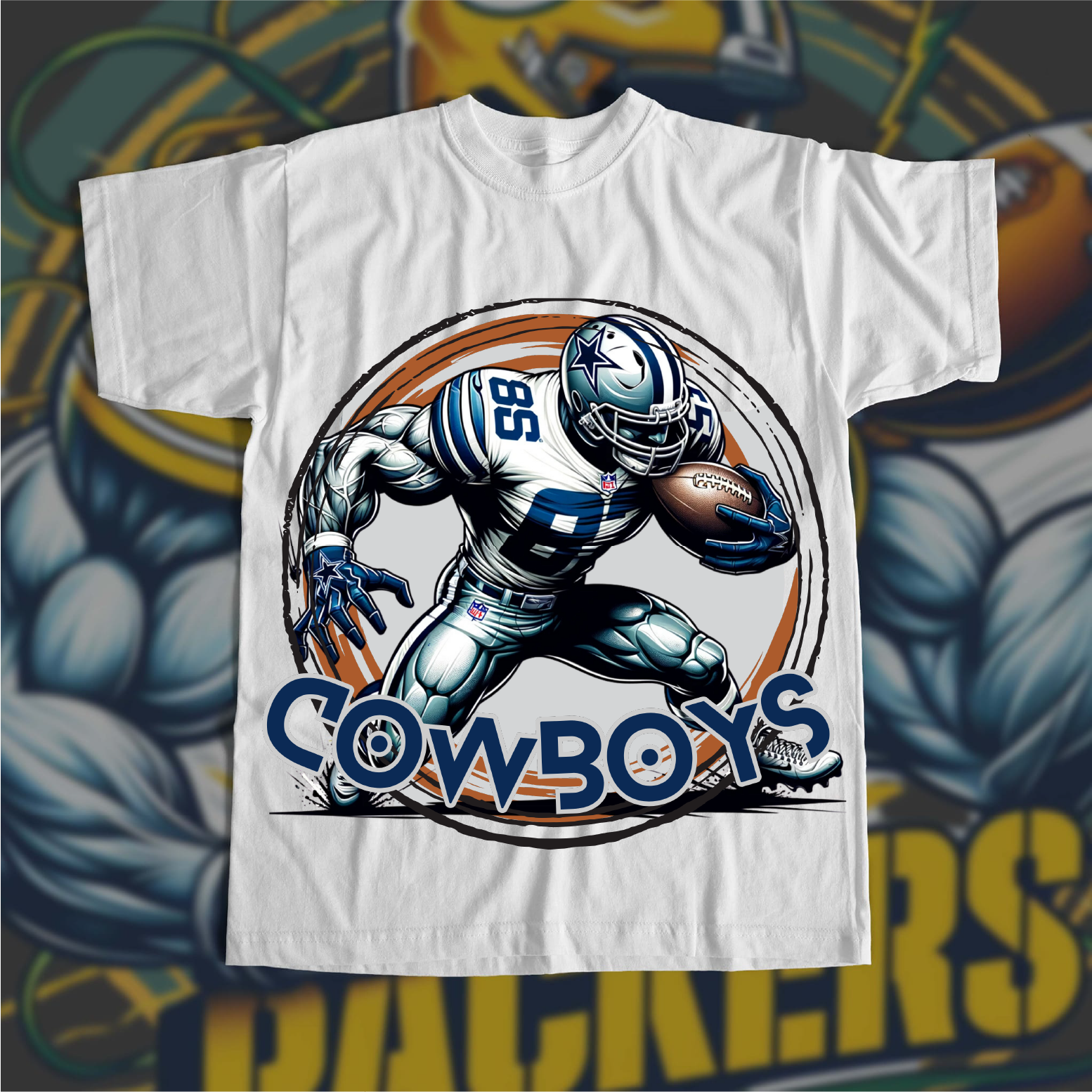 Football Inspired Graphic T-Shirt – Choose Your Design