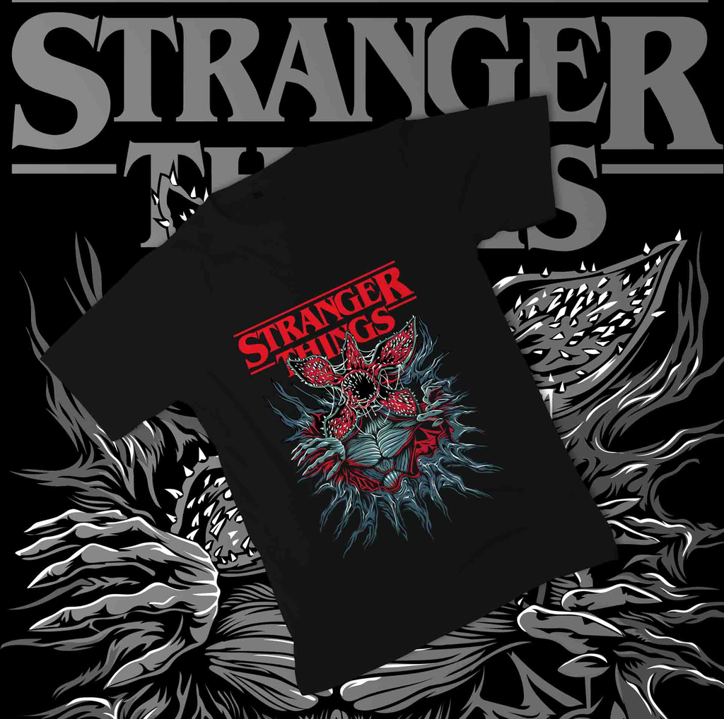 Stranger Things Inspired Custom T-Shirt