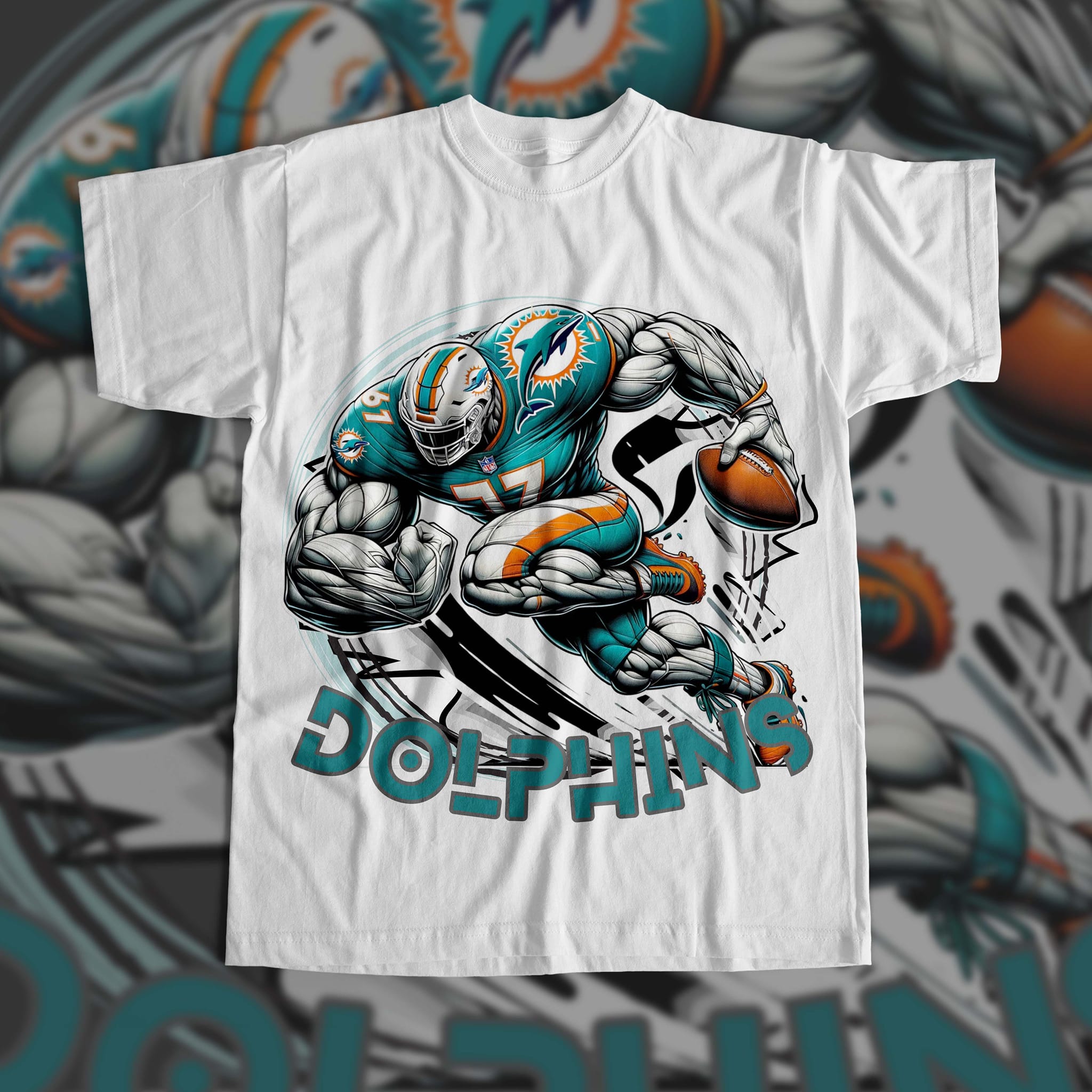 Football Inspired Graphic T-Shirt – Choose Your Design