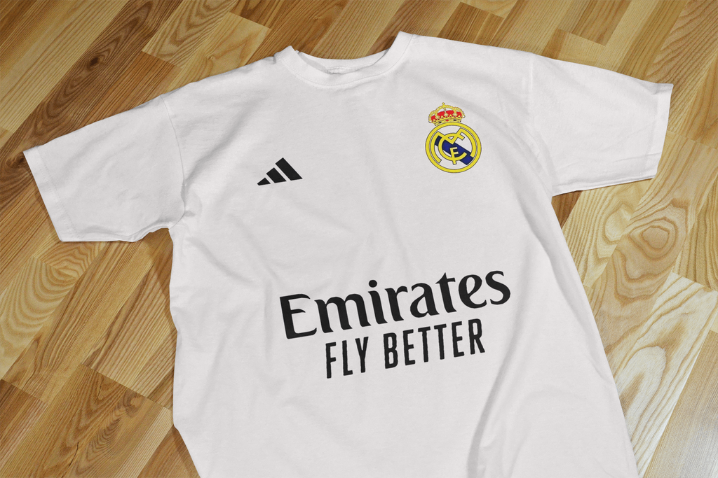 Real Madrid Inspired Custom T-Shirt