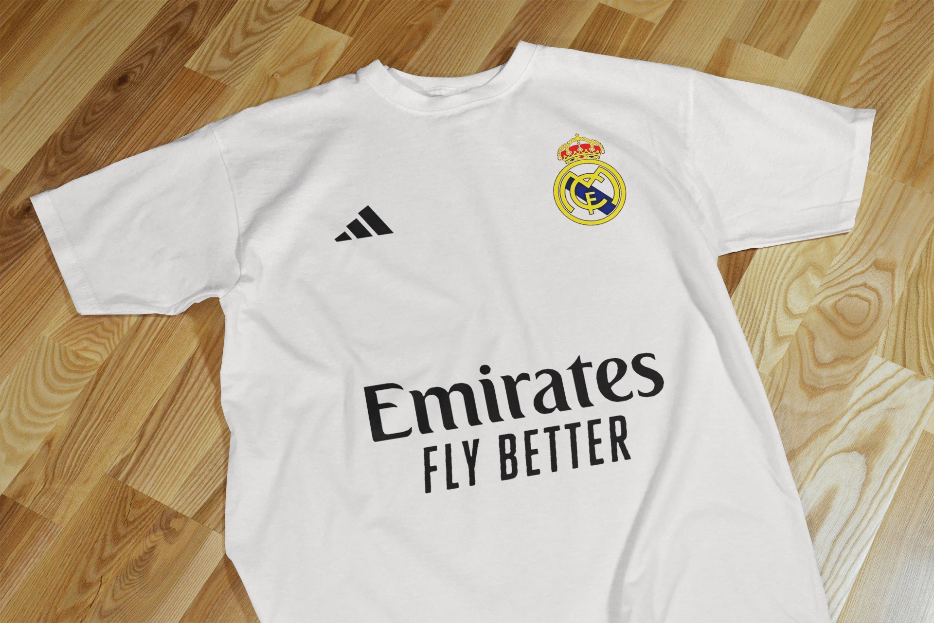 Real Madrid Inspired Custom T-Shirt