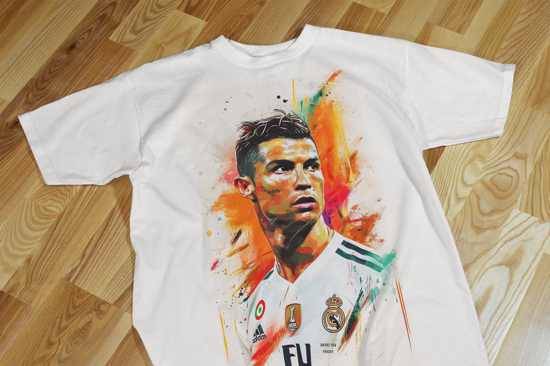 Real Madrid Inspired Custom T-Shirt