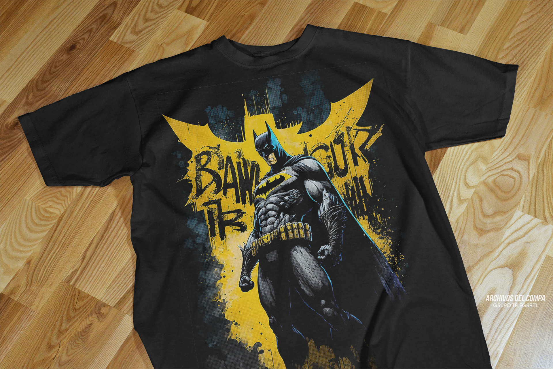 Dark Hero Inspired Graphic T-Shirt – Black Tee