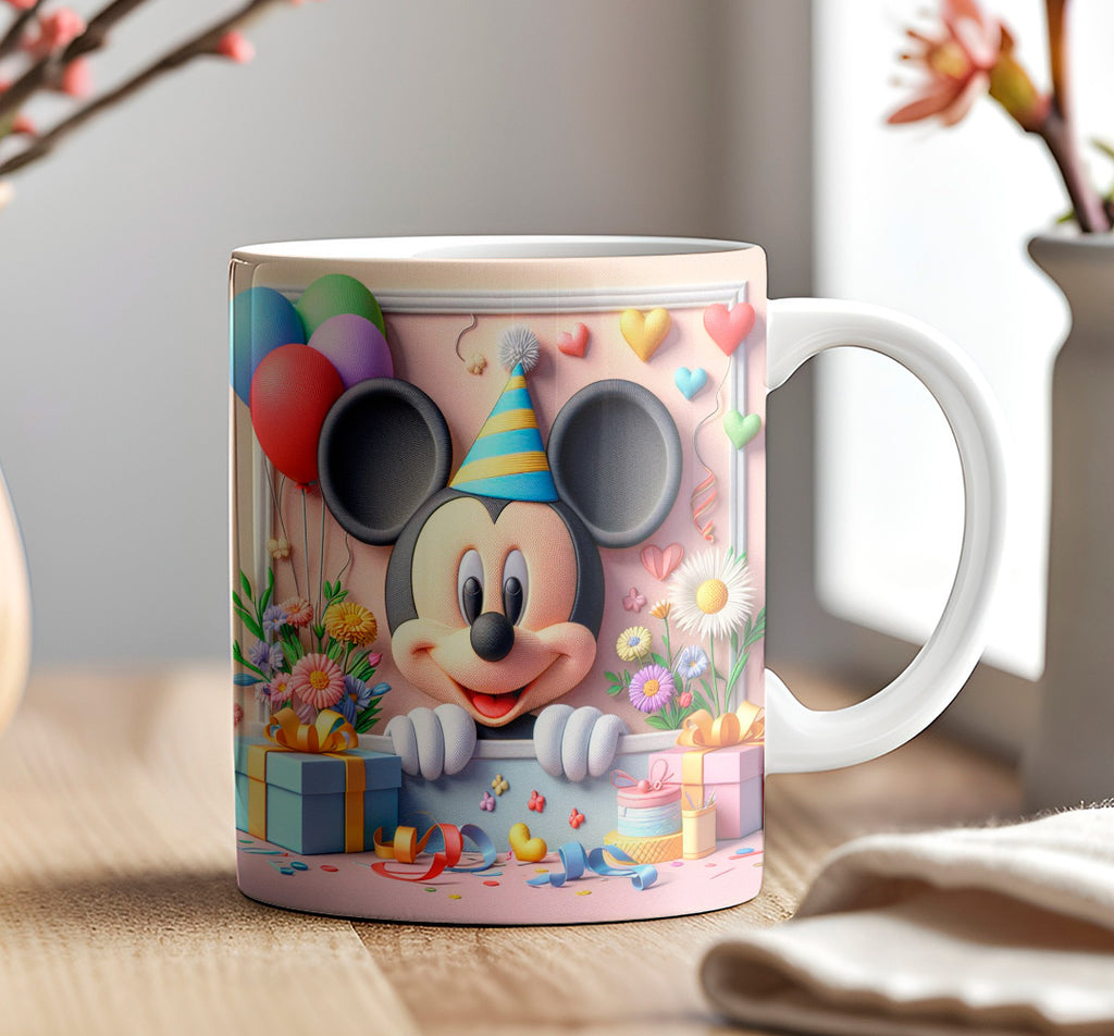 Disney Inspired 3D Style Mug – Choose Your Favorite Design
