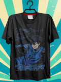 Anime &amp; Manga Inspired Graphic T-Shirt – Black Tee
