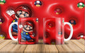 Super Mario Mug with Inflated 3D Style