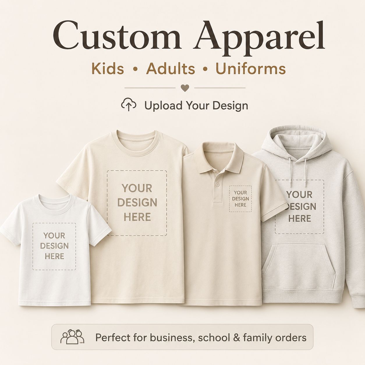 Custom T-Shirt - Upload Your Desing