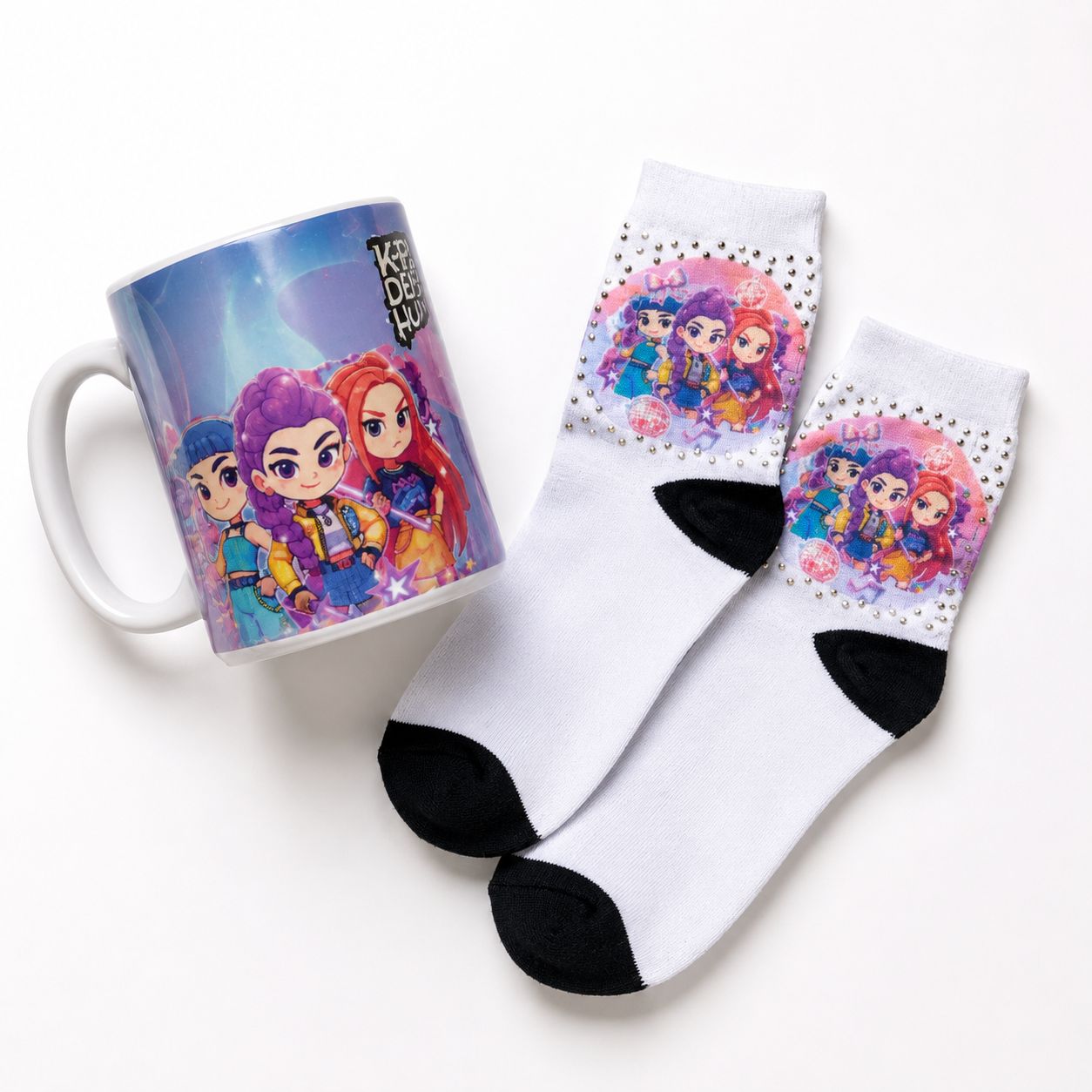 K-Pop Inspired Mug & Socks Gifts Set