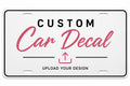 Custom Car Front Plate18
