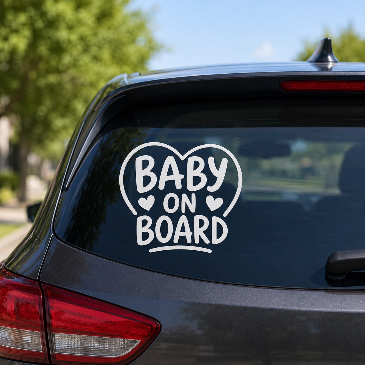 Baby On Board Vinyl Car Decal – 5 Inch