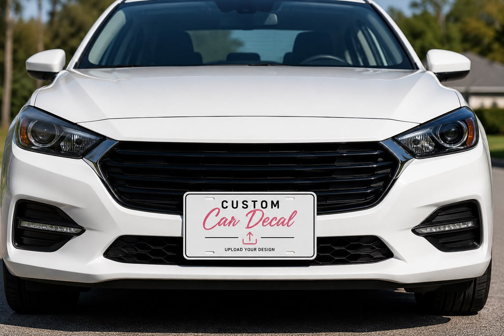 Custom Car Front Plate18