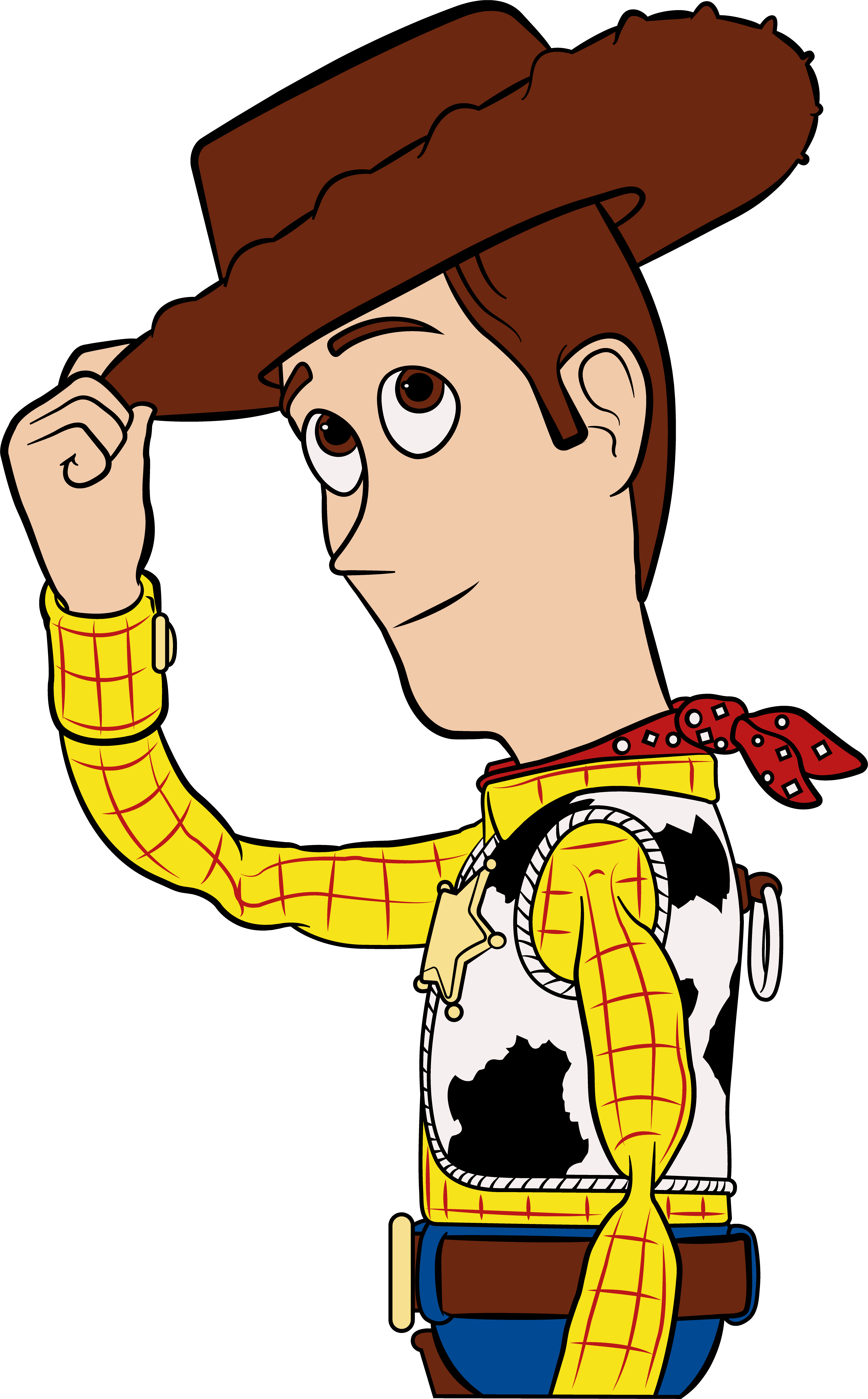 Cartoon Cowboy DTF Transfer – Ready to Press