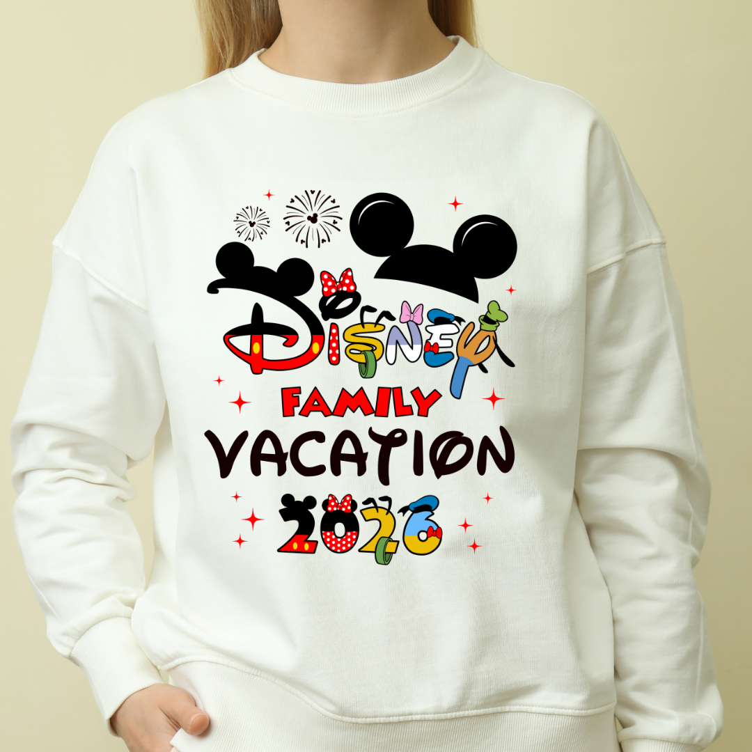 Disney Family Vacation 2026 Sweatshirt