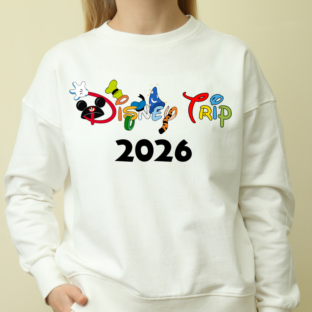 Disney Family Vacation 2026 Sweatshirt
